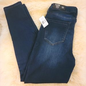 NWT Nicole Miller Jeans Sz 10